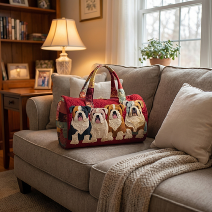 Paws&Pouches™ Dog Quilted Duffel Bags