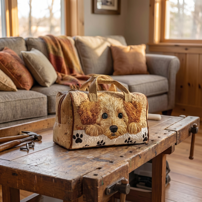 Paws&Pouches™ Dog Quilted Duffel Bags