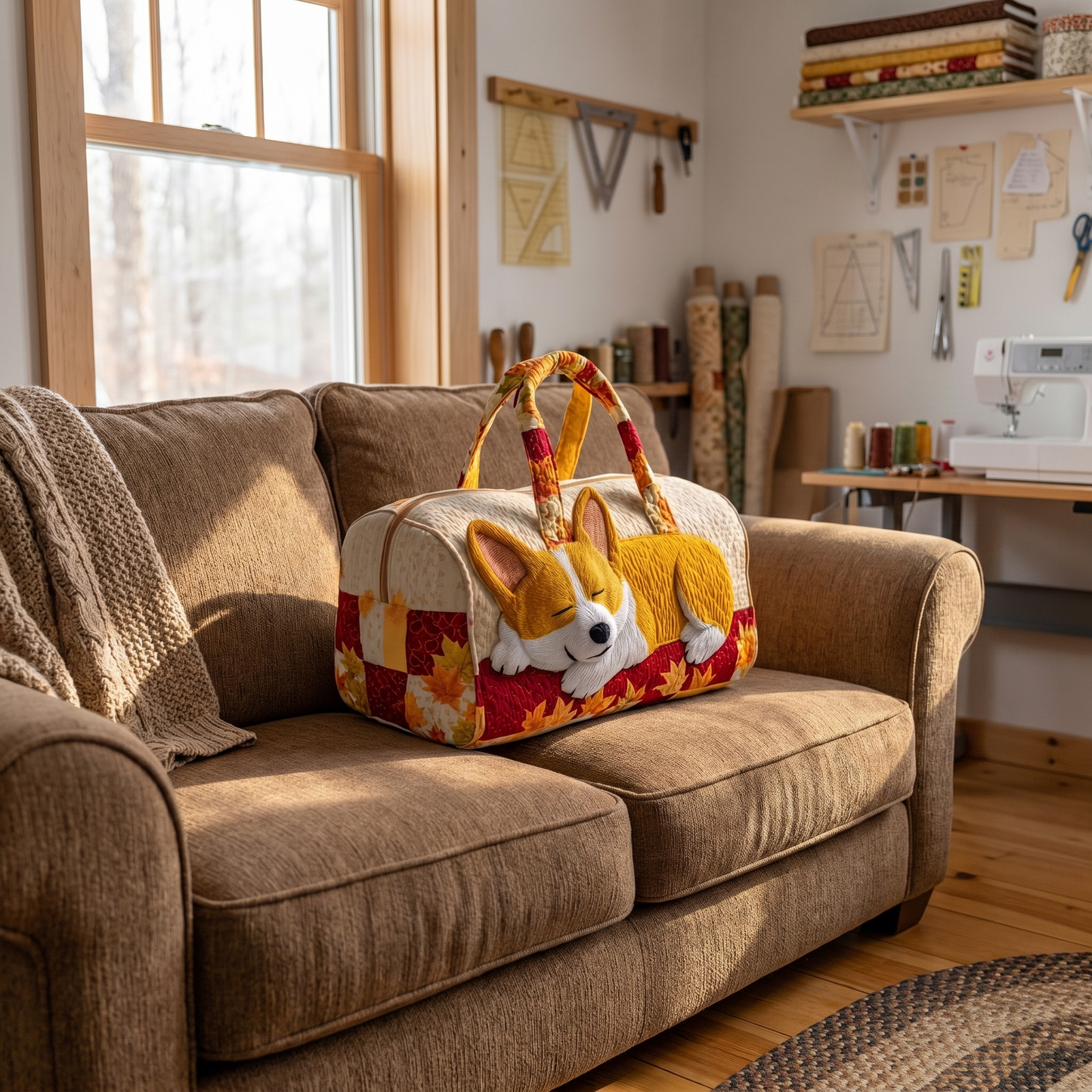 Paws&Pouches™ Dog Quilted Duffel Bags