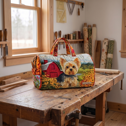 Paws&Pouches™ Dog Quilted Duffel Bags